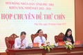 Nghị quyết thông qua danh mục bổ sung các dự án thu hồi đất; danh mục các dự án chuyển mục đích sử dụng đất trồng lúa, đất rừng sản xuất; danh mục các dự án đang thực hiện tại các Nghị quyết đã được Hội đồng nhân dân tỉnh thông qua còn hiệu lực nhưng phải điều chỉnh, bổ sung