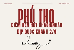 Phú Thọ - Điểm đến hút khách nhân dịp Quốc khánh 2/9
