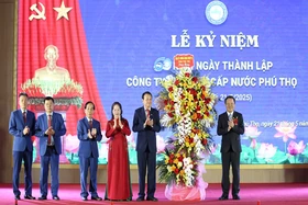Kỷ niệm 60 năm ngày thành lập Công ty Cổ phần cấp nước Phú Thọ