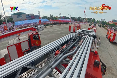 Những góc quay ấn tượng tại Lễ diễu binh, diễu hành kỷ niệm 80 năm Cách mạng Tháng Tám và Quốc khánh 2/9