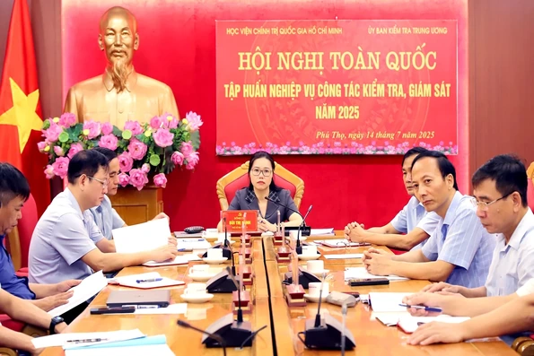 Hội nghị toàn quốc tập huấn nghiệp vụ công tác kiểm tra, giám sát năm 2025