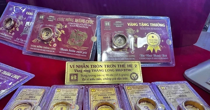 Giá vàng SJC đạt 141 triệu đồng/lượng ngày 3/8