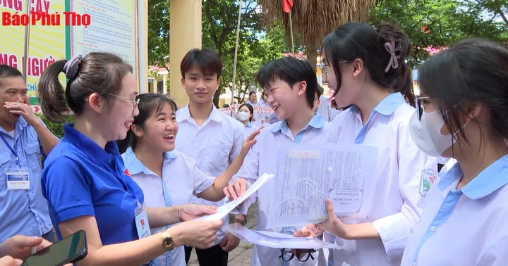 Hoàn thành ngày thi đầu tiên - Kỳ thi tốt nghiệp THPT năm 2025